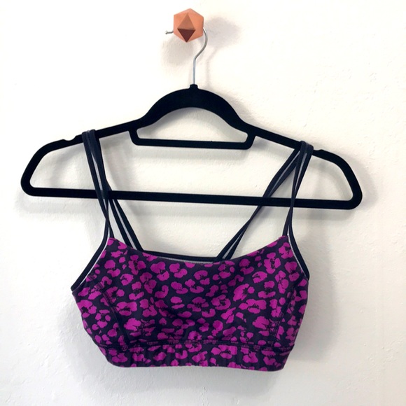lululemon athletica Other - lululemon Purple Cheetah Bra